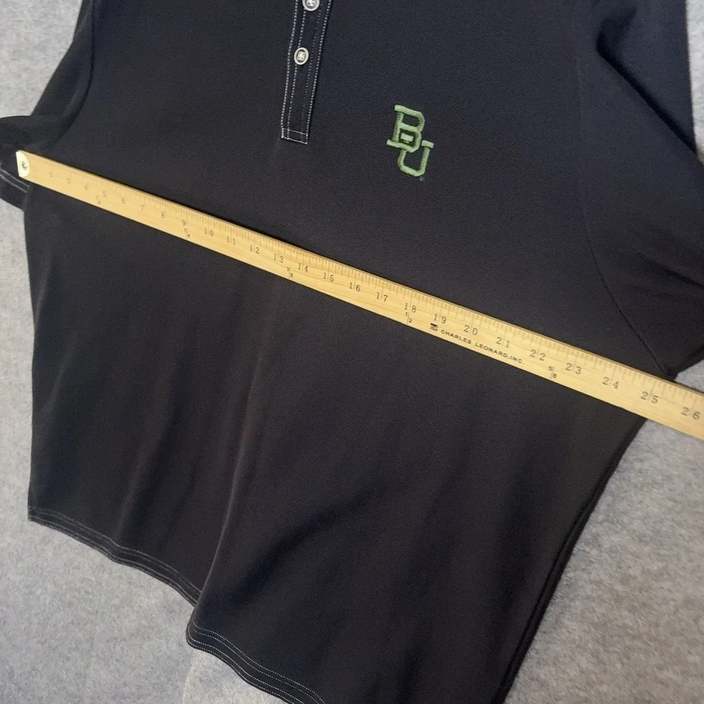 Tommy Bahama Island Zone Polo Shirt Mens XL Black‎ Baylor University